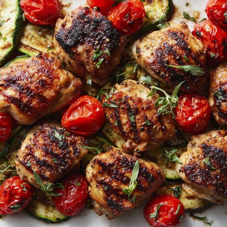 Balsamic Chicken with Roasted Veggies Recipe