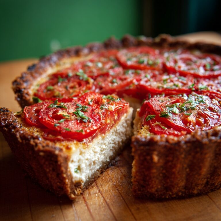 Fresh Tomato Ricotta Tart in Puff Pastry Recipe