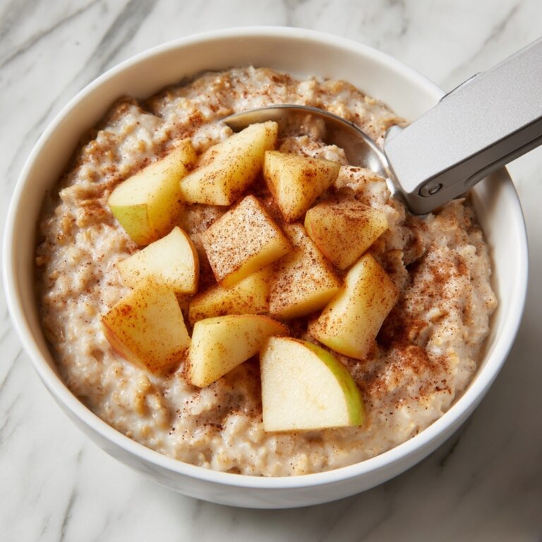 Apple Cinnamon Oatmeal on the Stove Recipe