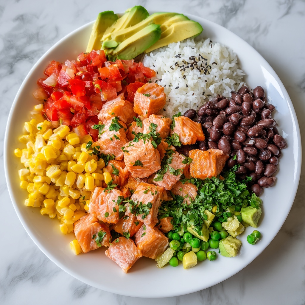 Salmon Burrito Bowl Recipe - Recipe Image