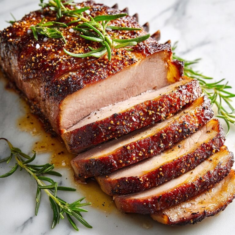 Roast Rack of Lamb with Rosemary Recipe