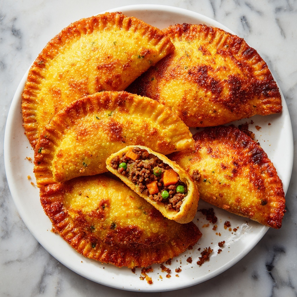 Classic Savory Empanadas with Ground Meat and Spiced Filling Recipe - Recipe Image