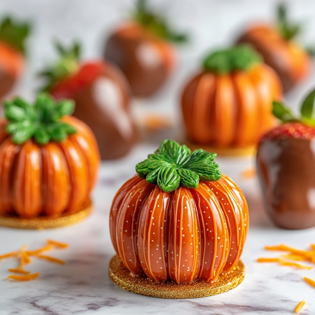 Adorable Carrot Chocolate-Covered Strawberries Recipe - Recipe Image