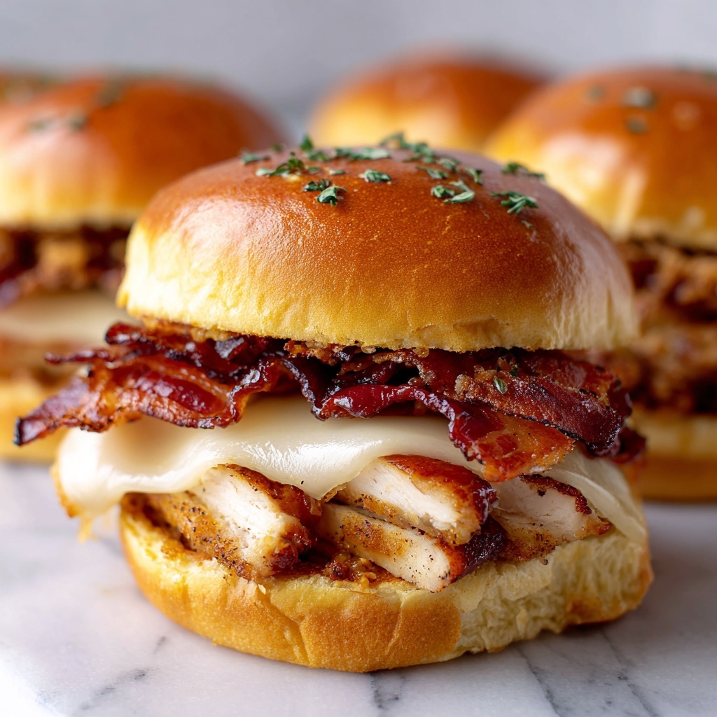 Kentucky Hot Brown Sliders Recipe - Recipe Image