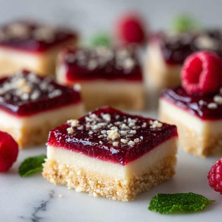 Raspberry Caramel Millionaire’s Shortbread Recipe