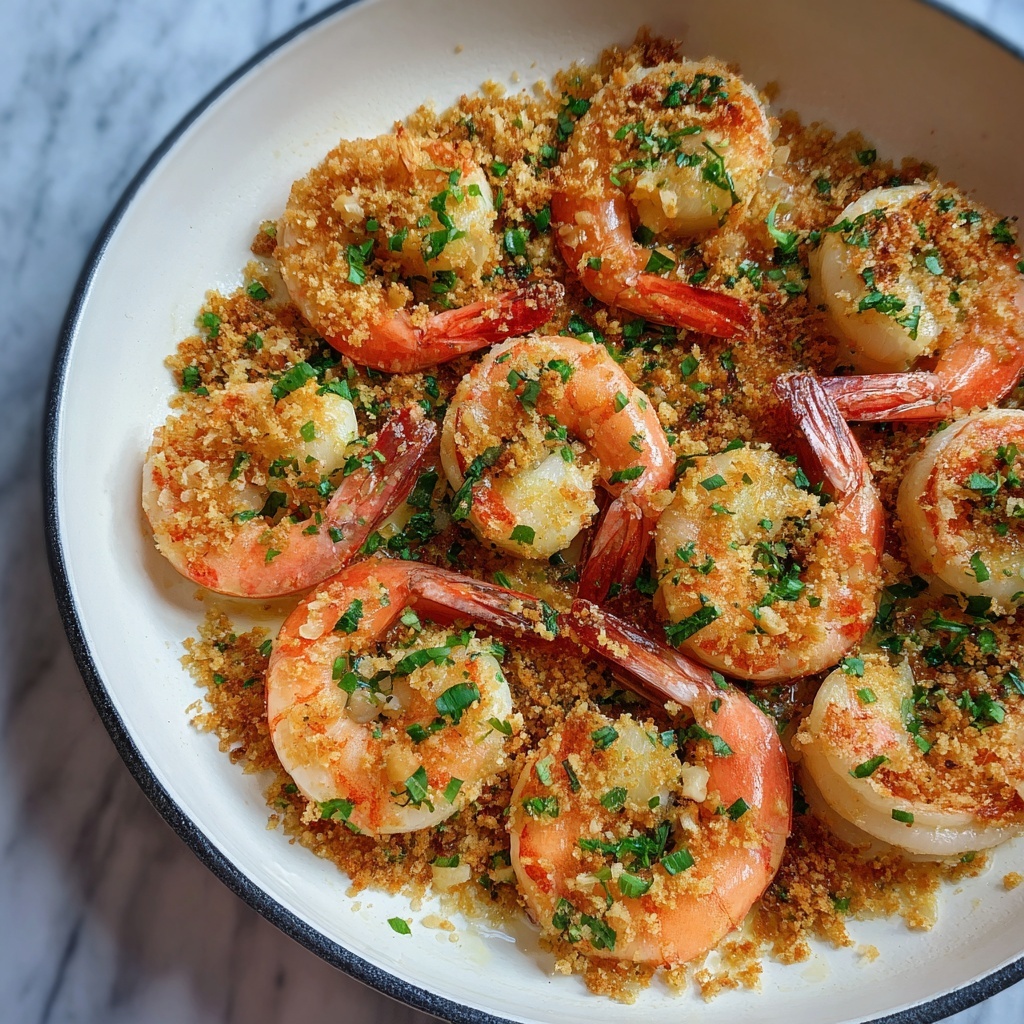 Baked Stuffed Shrimp Casserole Recipe - Recipe Image