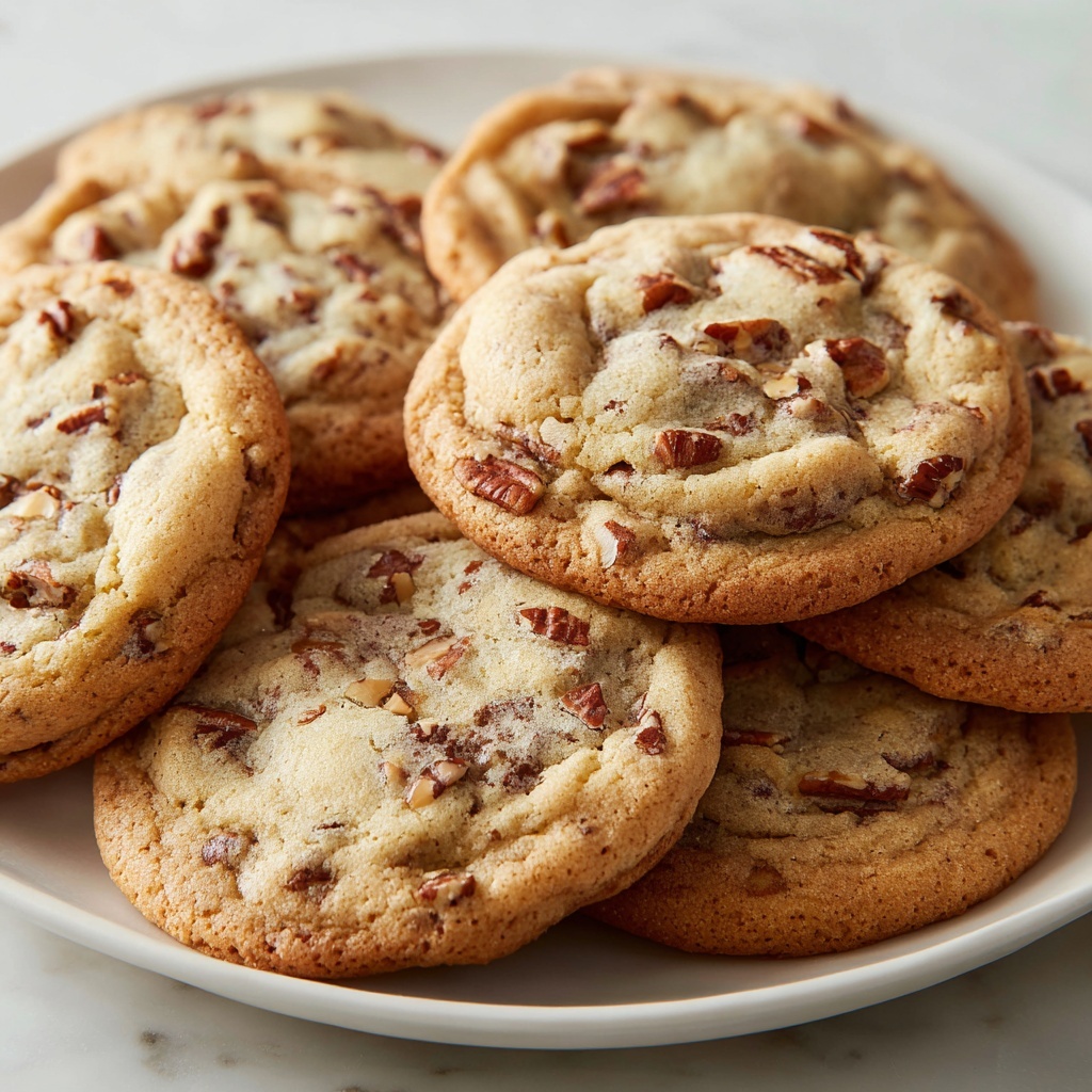Butter Pecan Toffee Cookies Recipe - Recipe Image