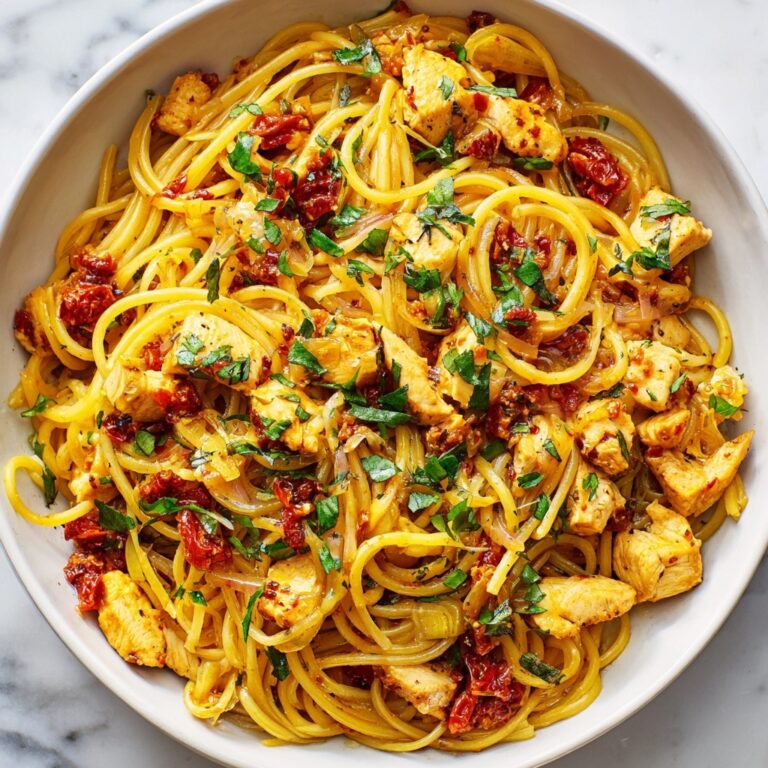 Monterey Chicken Spaghetti: A Cheesy Delight with a Crunchy Topping Recipe