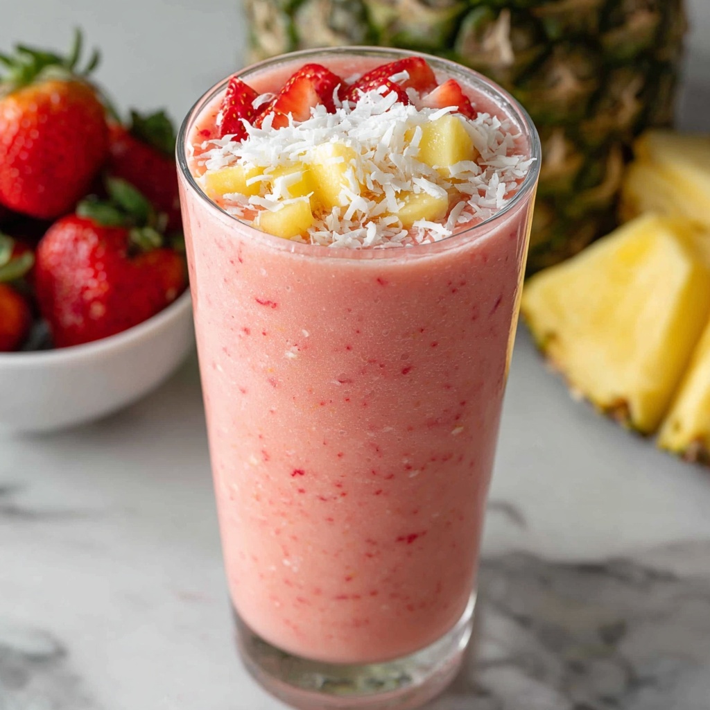 Bahama Mama Tropical Smoothie Recipe - Recipe Image