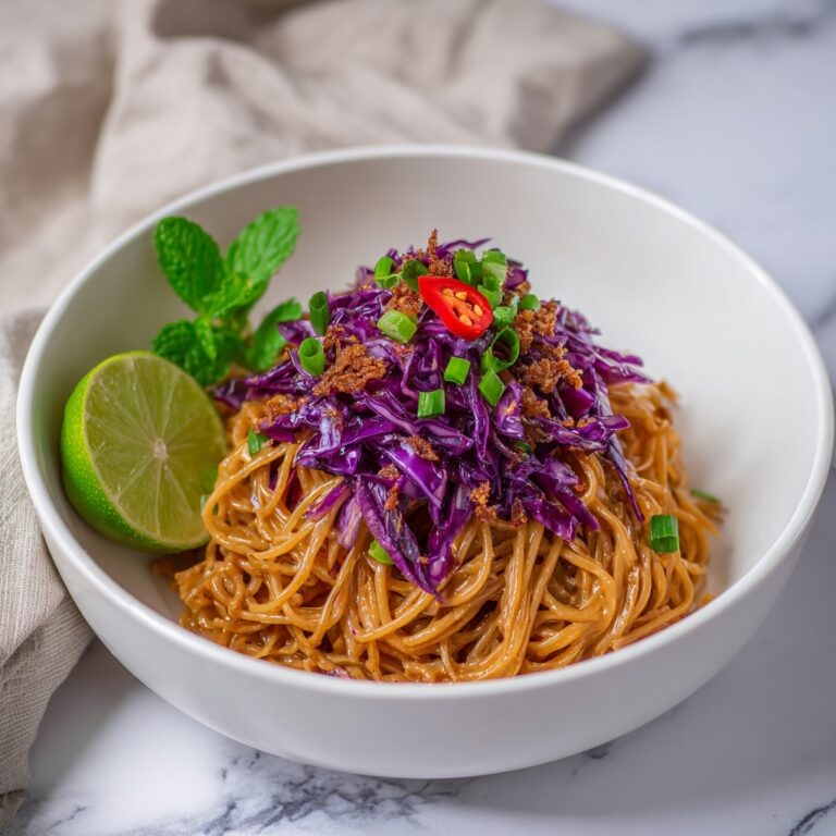 Sesame Chili Cold Soba Noodle Salad Recipe