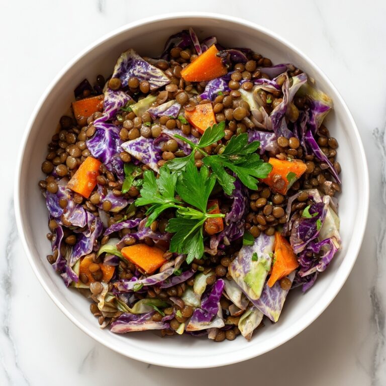 Warm Your Soul with Slow Cooker Cabbage & Lentils Delight Recipe