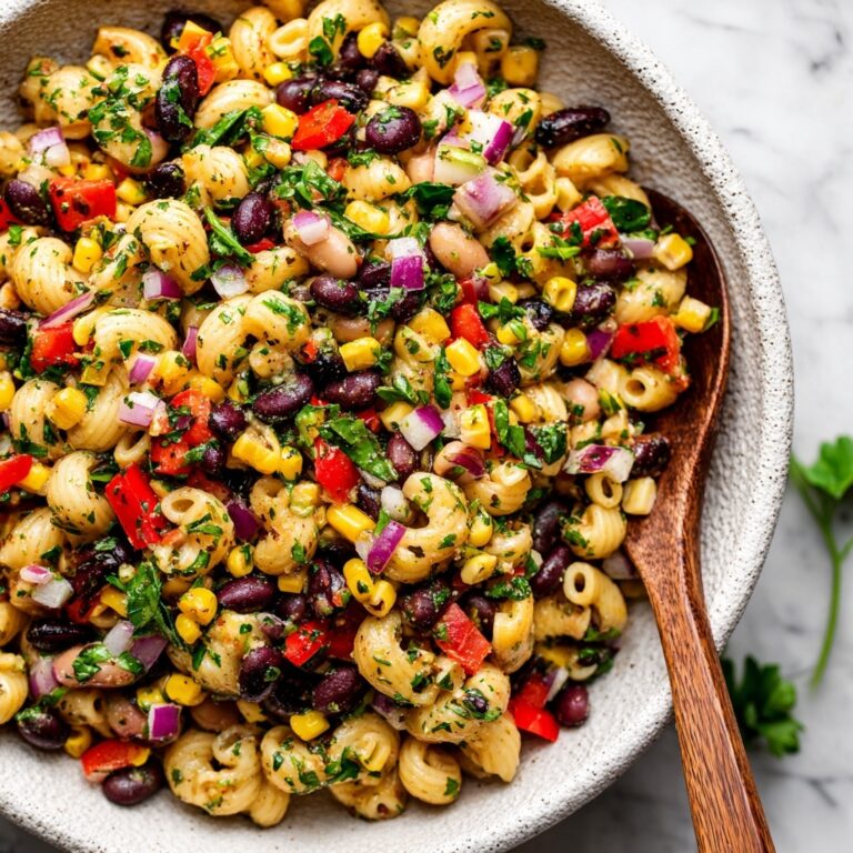 Cowboy Caviar Pasta Salad Recipe