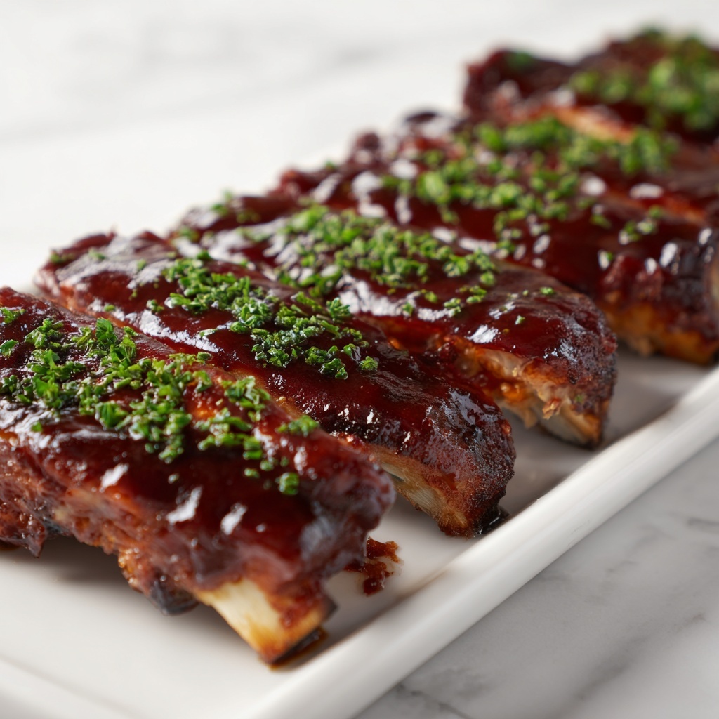 Slow Cooker BBQ Ribs Recipe - Recipe Image