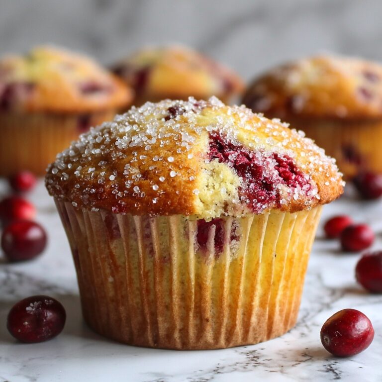 Ricotta Cranberry Orange Muffins Recipe
