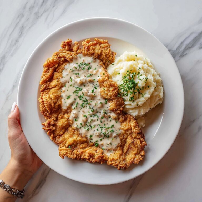Chicken Fried Steak with Creamy Gravy Recipe