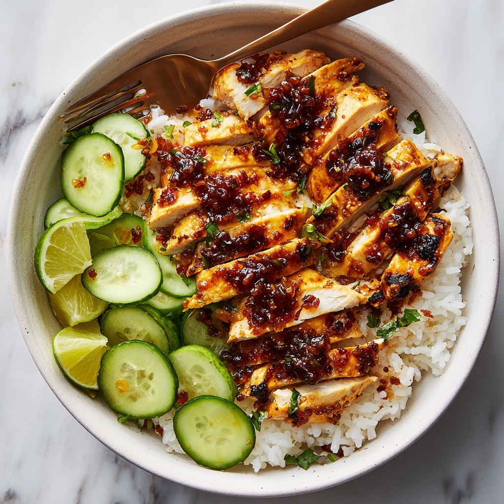 Grilled Thai Chicken with Sweet Chili and Lime Recipe - Recipe Image
