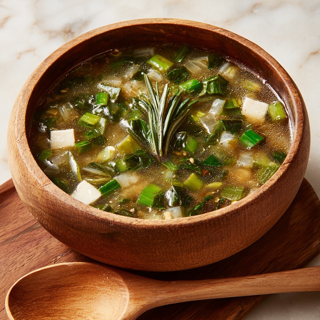 Ultimate Miso Soup Recipe with Tofu and Seaweed Recipe - Recipe Image