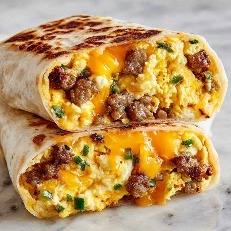 Breakfast Burritos with Hash Browns, Sausage, and Spinach Recipe