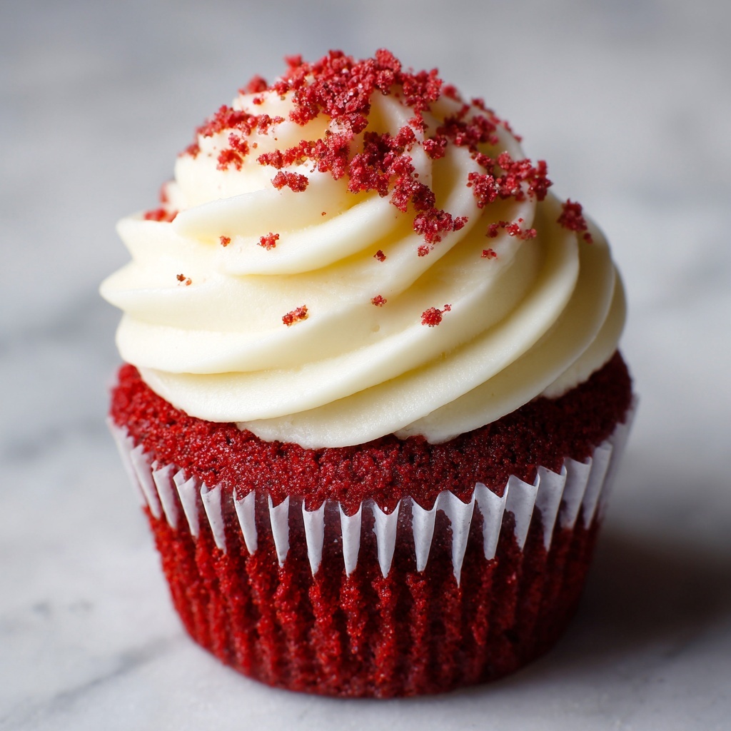 Red Velvet Cookie Cups with Cream Cheese Frosting Recipe - Recipe Image