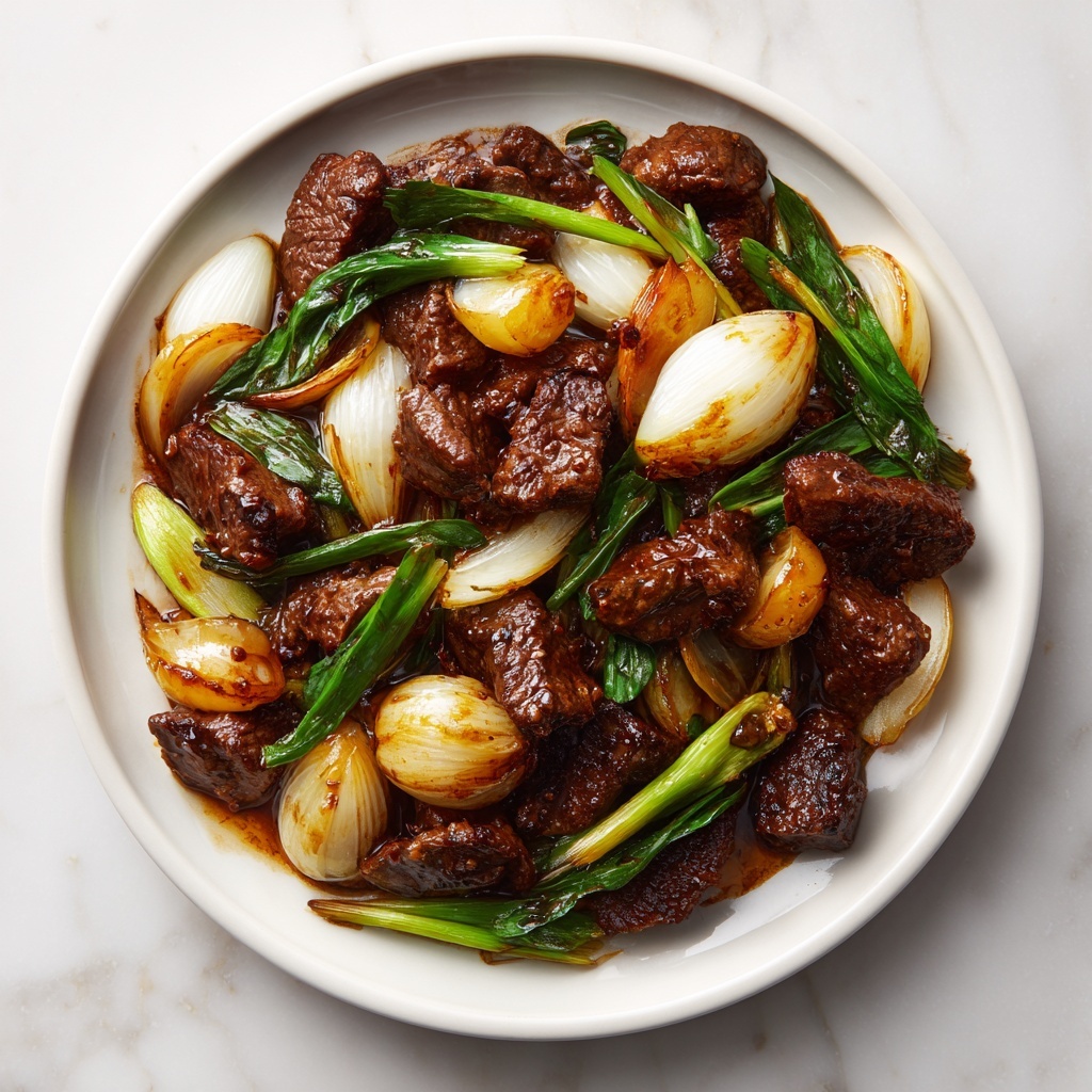 Chinese Beef and Onion Stir-Fry Recipe - Recipe Image