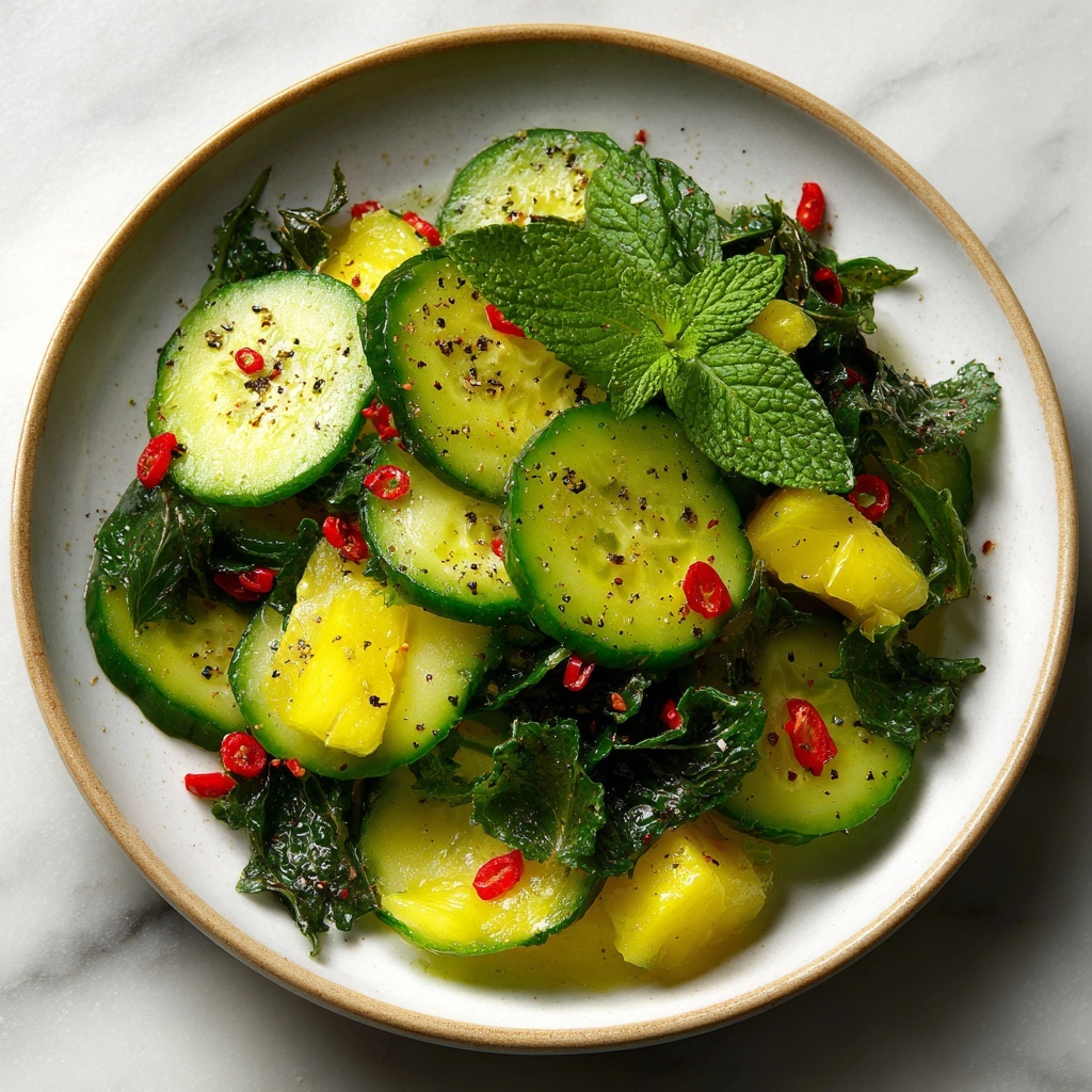 Crunchy Cucumber and Apple Salad Recipe - Recipe Image