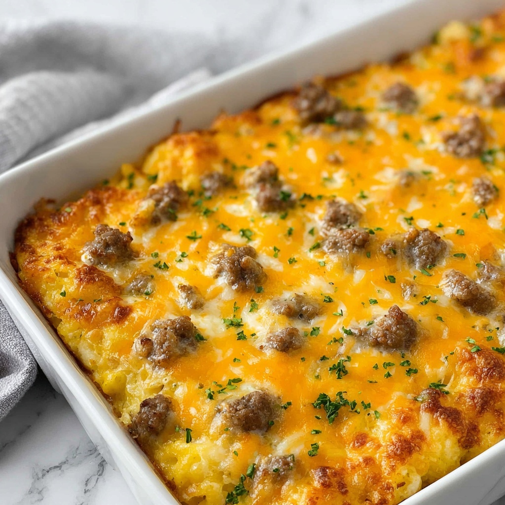 Cream Cheese Hashbrown Casserole: Ultimate Breakfast Recipe - Recipe Image