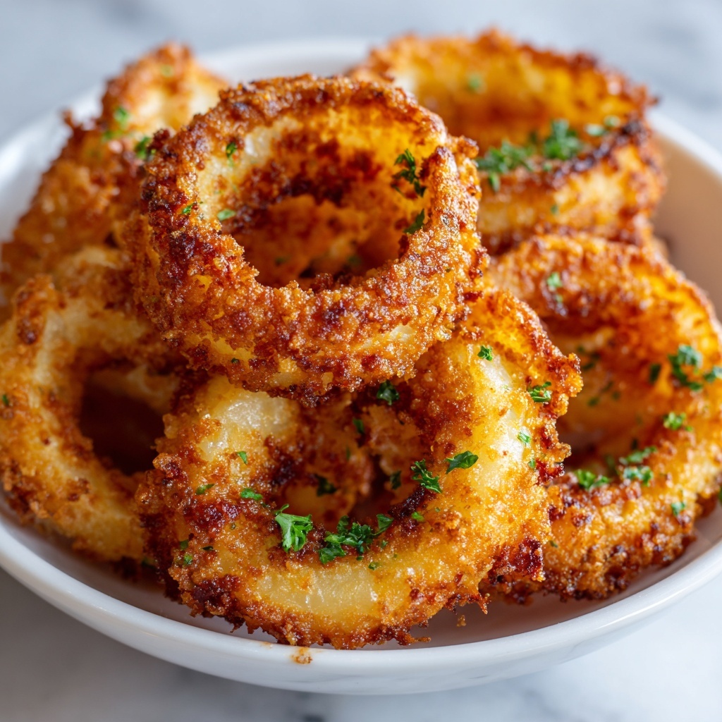 Crispy Mini Blooming Onions in Air Fryer Recipe - Recipe Image