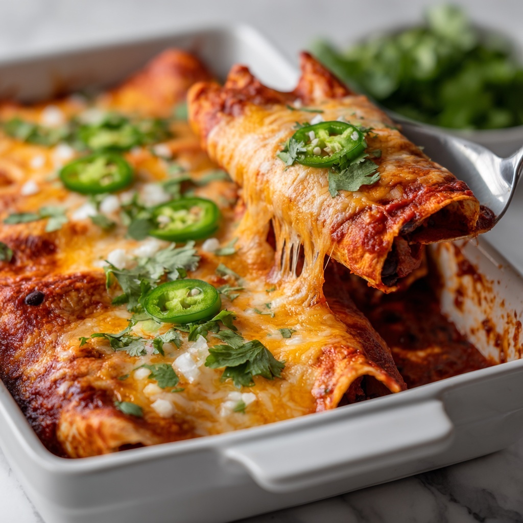 Black Bean Enchiladas Recipe - Recipe Image