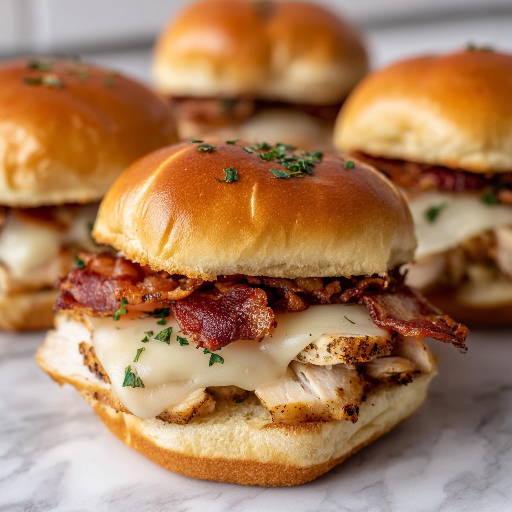 Kentucky Hot Brown Sliders Recipe - Recipe Image