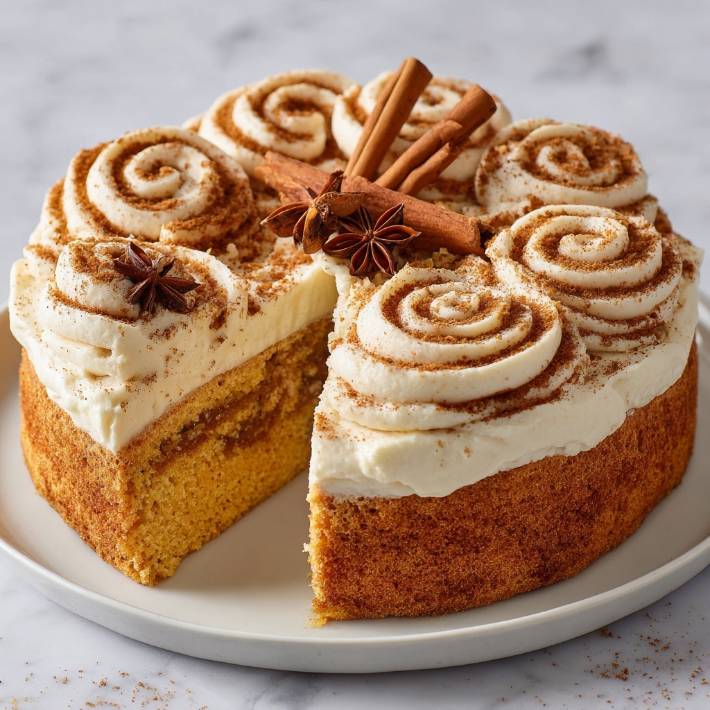 Cinnamon Roll Cheesecake Recipe - Recipe Image