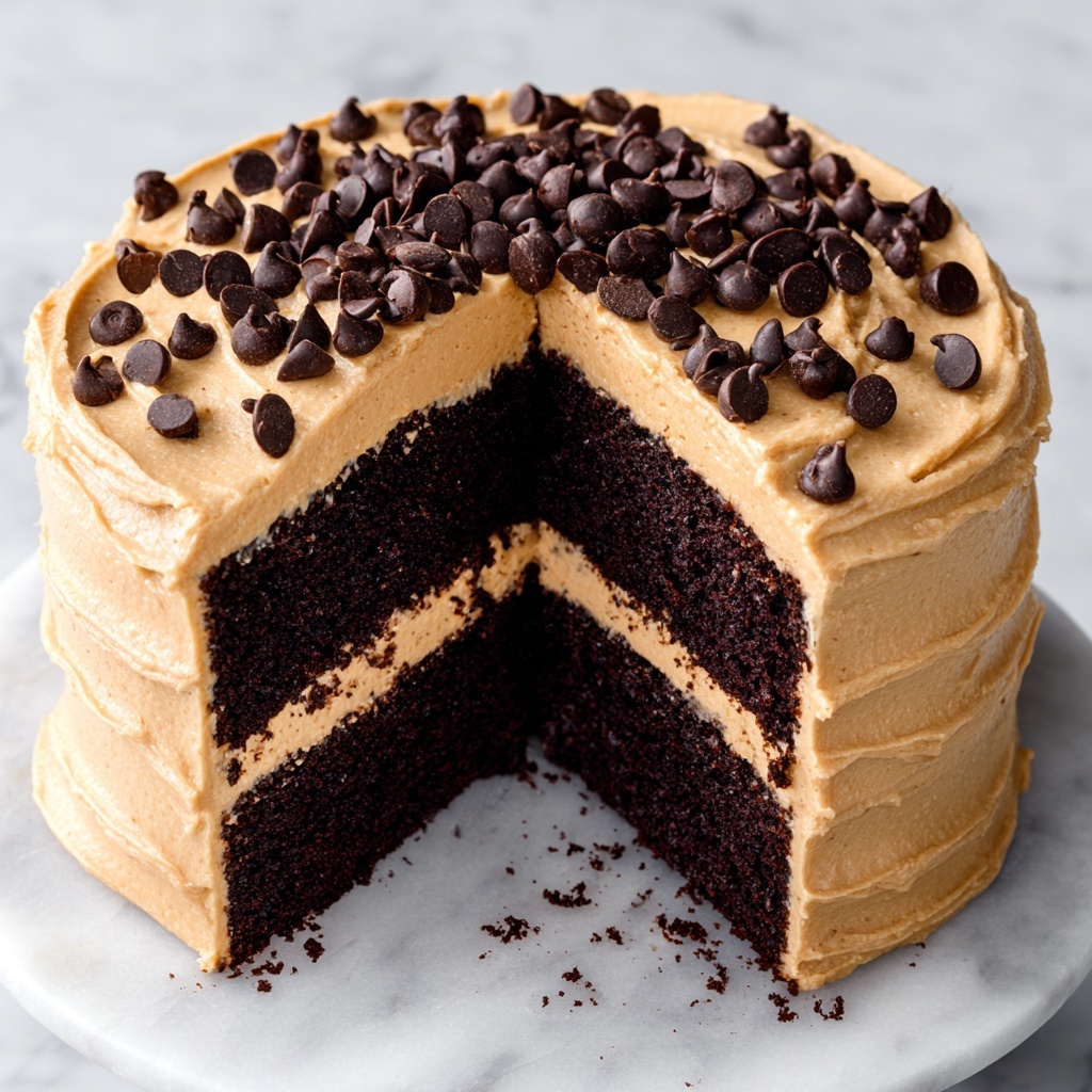 Chocolate Chip Cookie Dough Cake: The Ultimate Dessert Recipe - Recipe Image