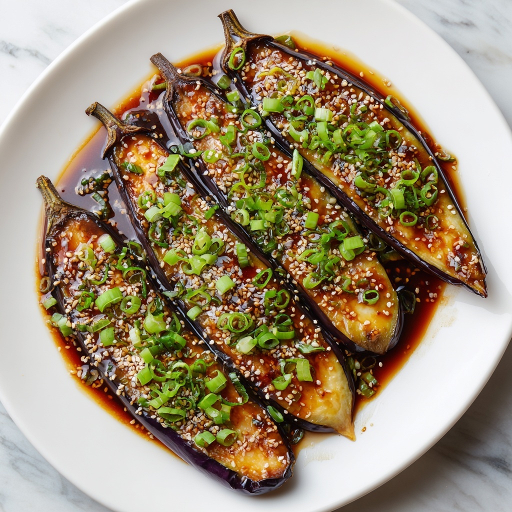 Miso-Glazed Eggplant (Nasu Dengaku) Recipe: A Tasty Japanese Delight Recipe - Recipe Image