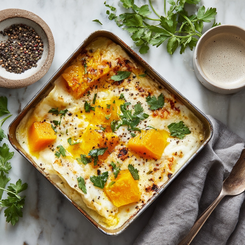 Easy Butternut Squash Casserole Recipe - Recipe Image