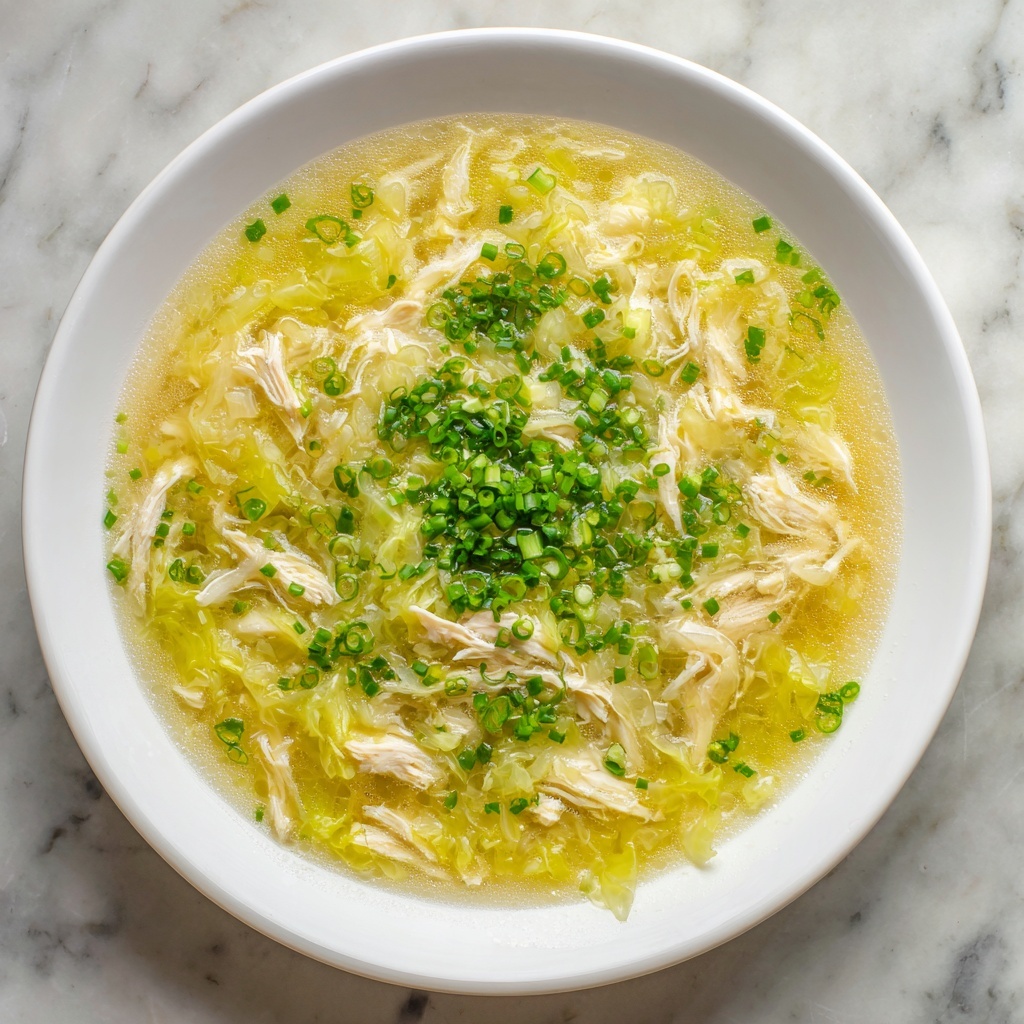 Asian Chicken Cabbage Soup Recipe - Recipe Image