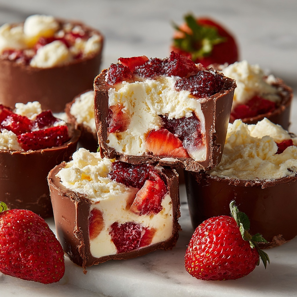 Healthy Chocolate Strawberry Yogurt Clusters Recipe - Recipe Image