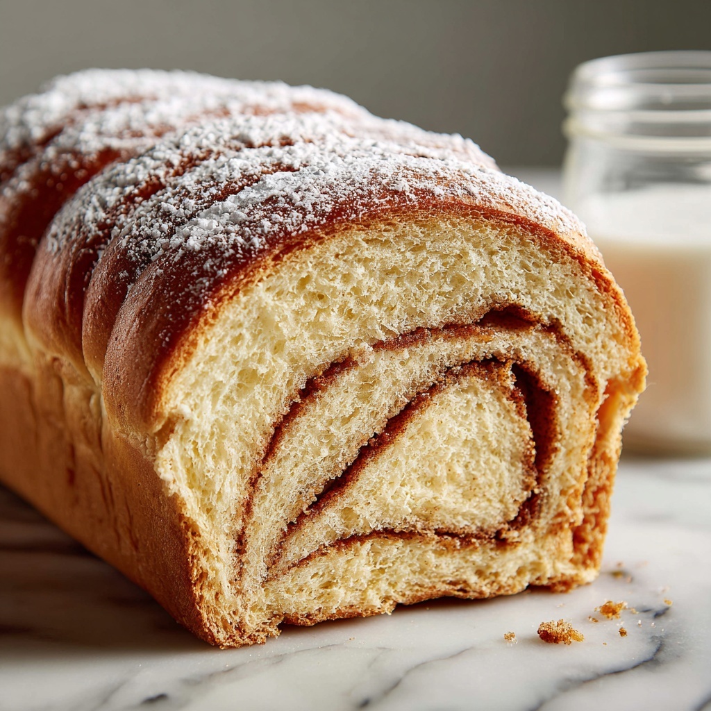 Sourdough Discard Cinnamon Swirl Bread Recipe - Recipe Image