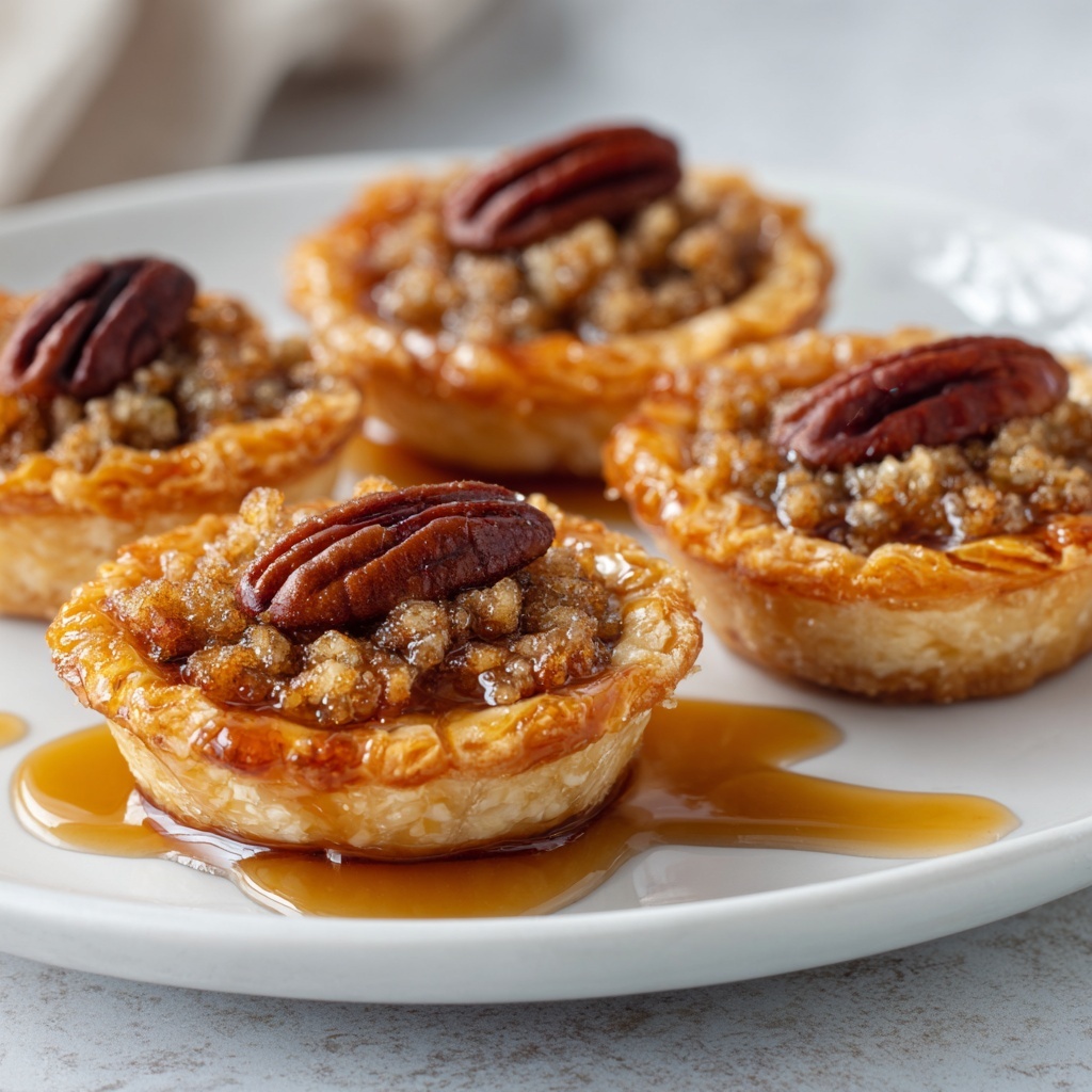 Sweet & Crunchy Pecan Caramel Baklava Cups Recipe - Recipe Image
