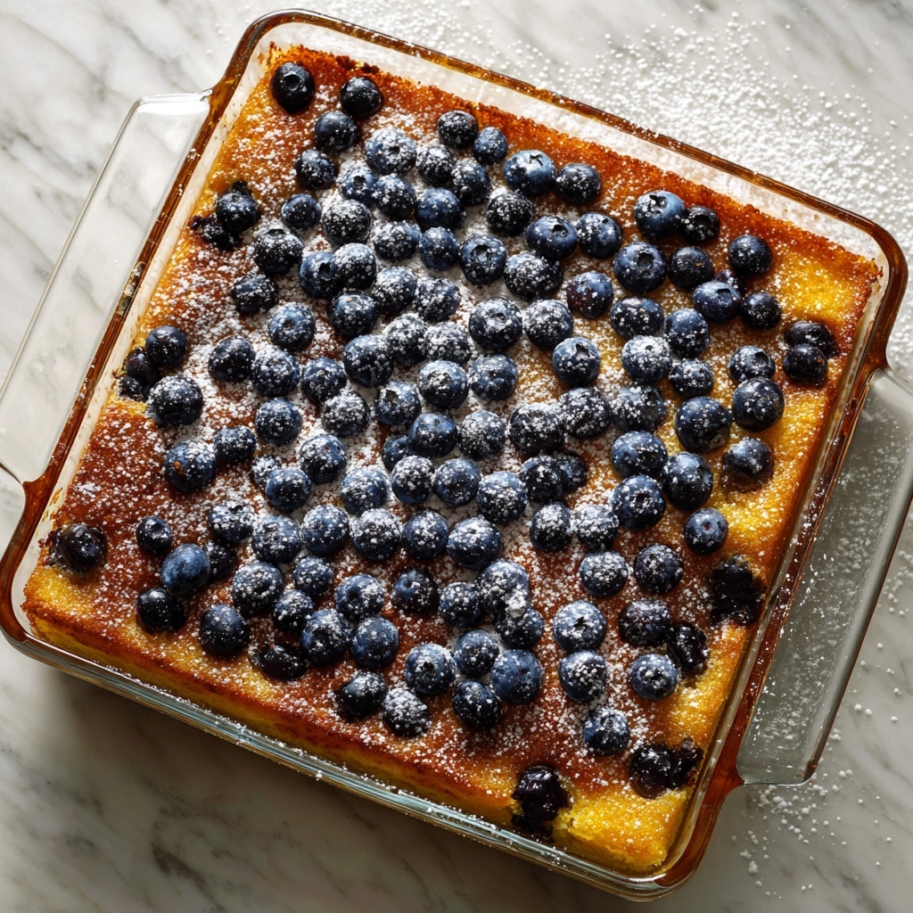 Lemon Blueberry Buttermilk Breakfast Cake Recipe - Recipe Image
