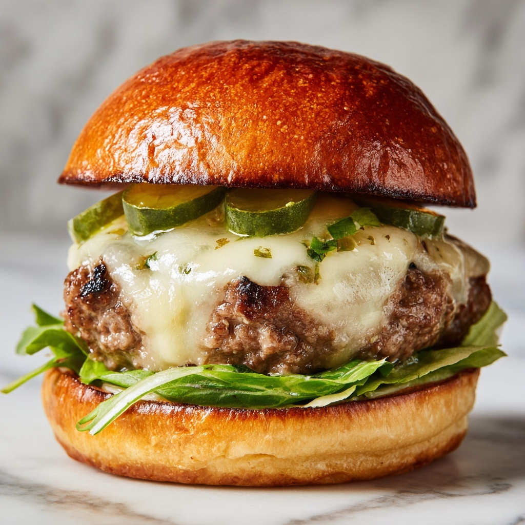 Citrus Herb Caprese Burgers Recipe - Recipe Image