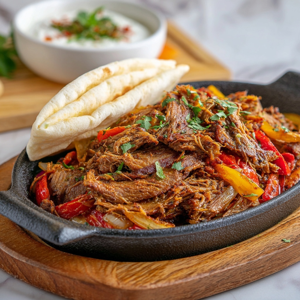 Chicken Shawarma in a Loaf Pan Recipe - Recipe Image