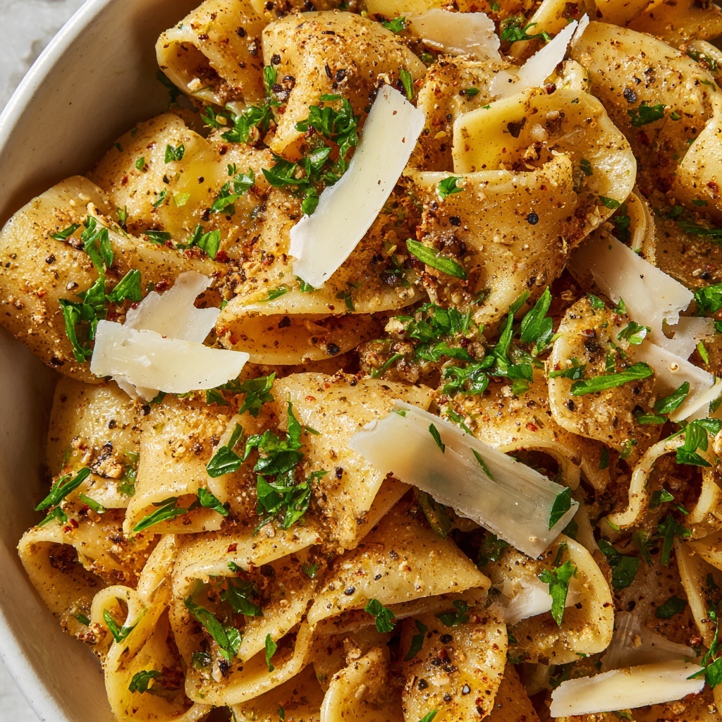 Irresistible Garlic Bread Pasta: A Comfort Food Recipe - Recipe Image