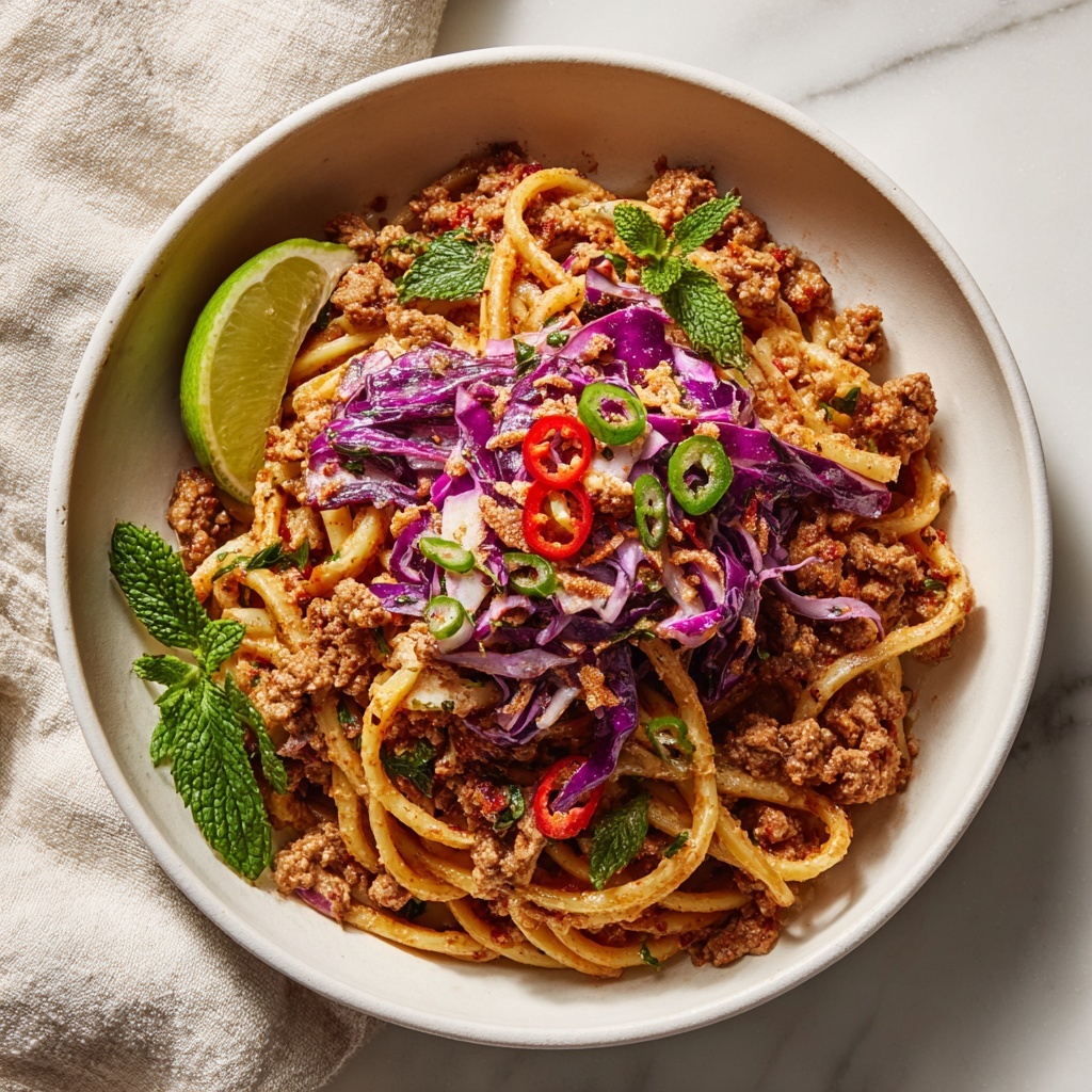 Sesame Chili Cold Soba Noodle Salad Recipe - Recipe Image