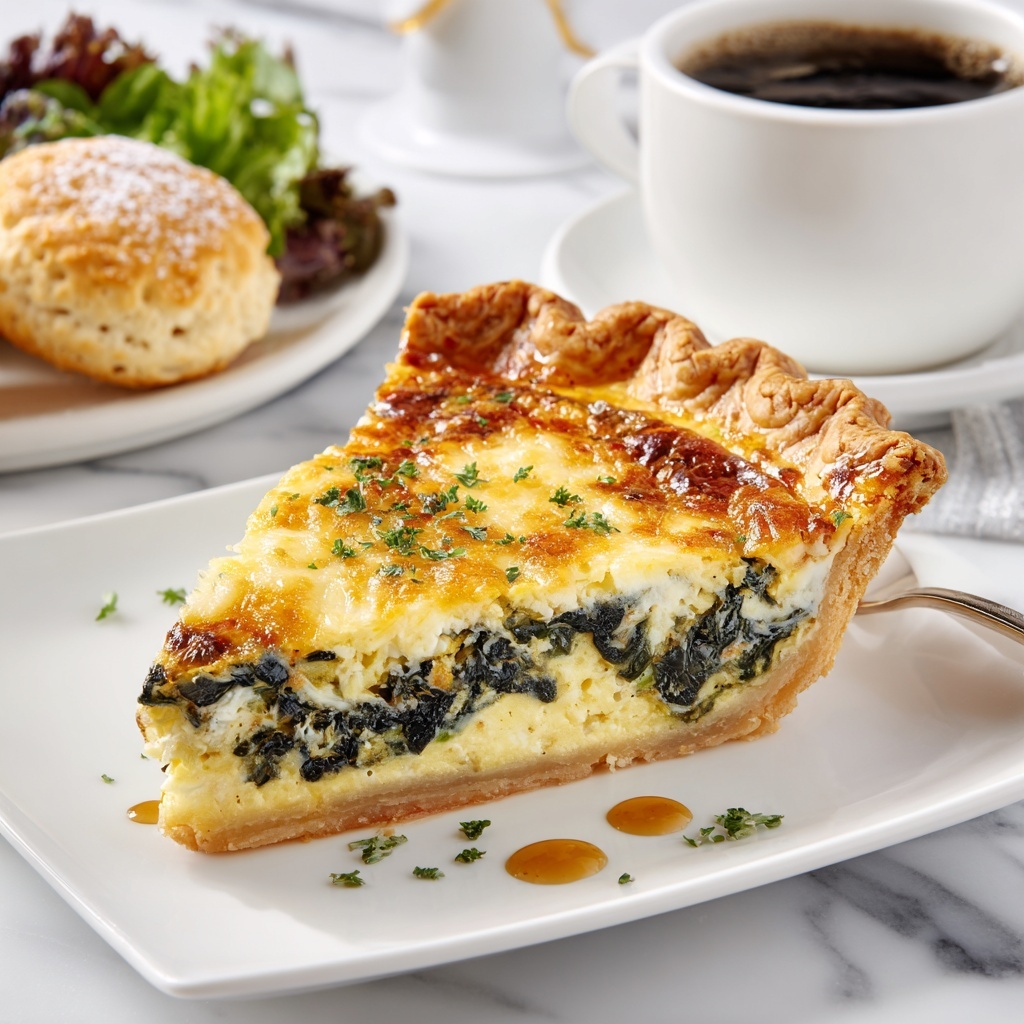 Easy Spinach and Cottage Cheese Breakfast Casserole Recipe - Recipe Image