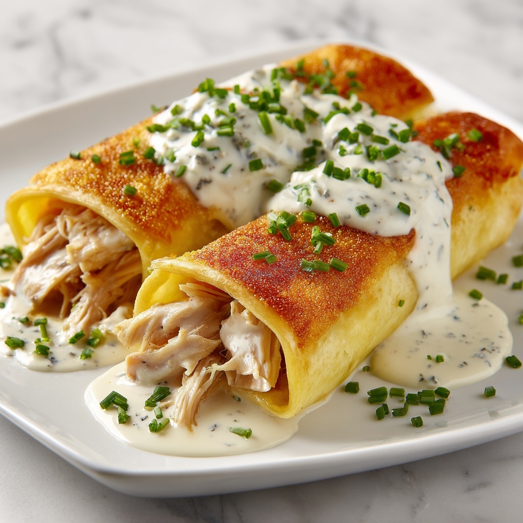 Irresistible Chicken Pillows Recipe - Recipe Image